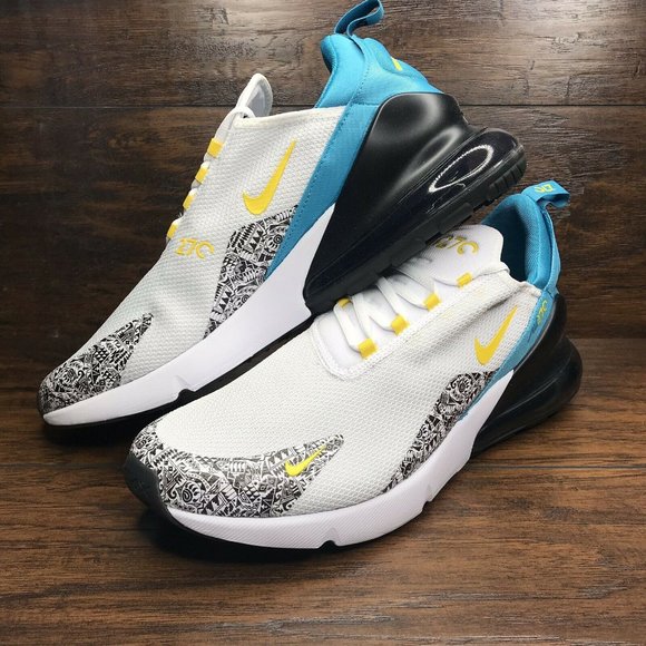 Nike Other - Nike Air Max 270 N7 White Yellow Black Anthracite